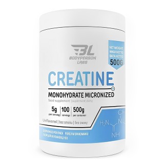 Креатин Bodyperson Labs Creatine Monohydrate, 500 грам Без смаку