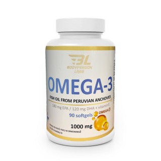 Жирні кислоти Bodyperson Labs Omega 3, 90 капсул
