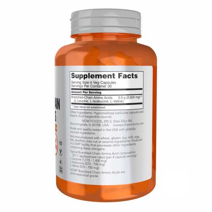 Амінокислоти з розгалуженим ланцюгом - 240 vcaps