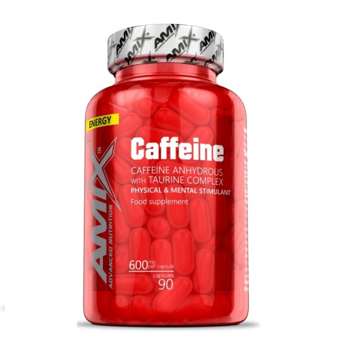 Предтренировочный комплекс Amix Nutrition Caffeine with Taurine, 90 капсул
