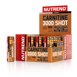 Жиросжигатель Nutrend Carnitine 3000 Shot, 20*60 мл Клубника