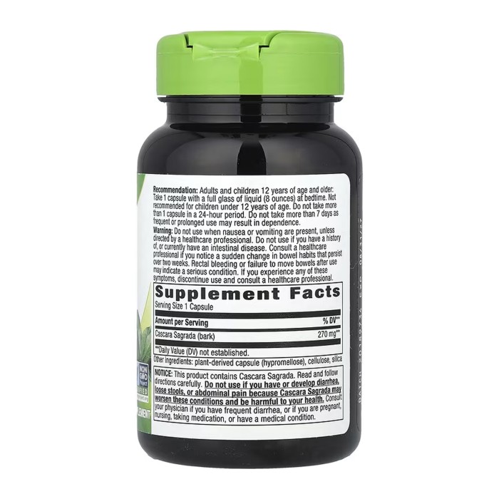 Каскара Саграда - 100 капсул