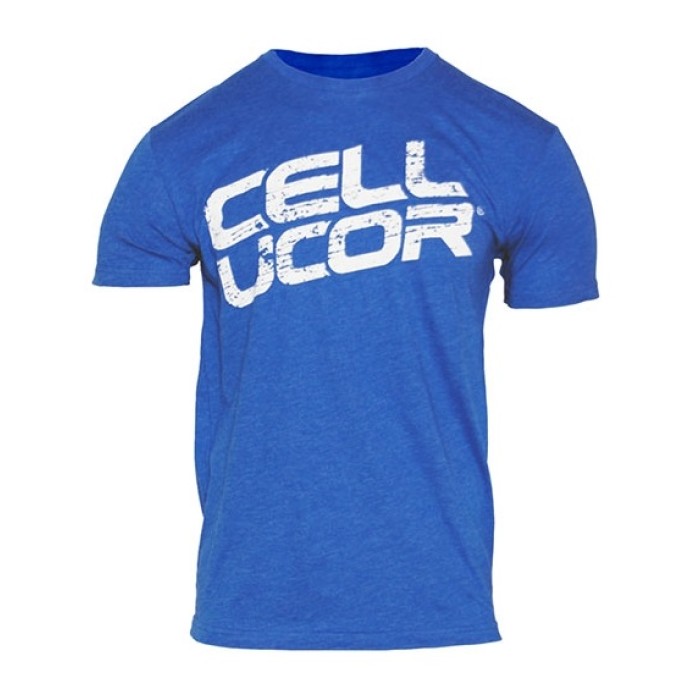 Винтажная футболка Cellucor Stacked - XL Royal Heather
