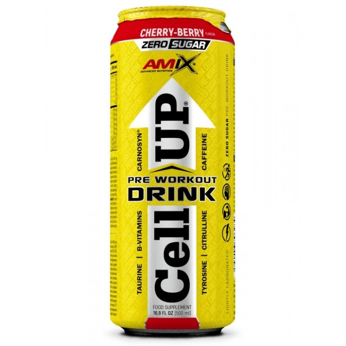 Предтренировочный комплекс Amix Nutrition CellUp Drink, 500 мл Вишня