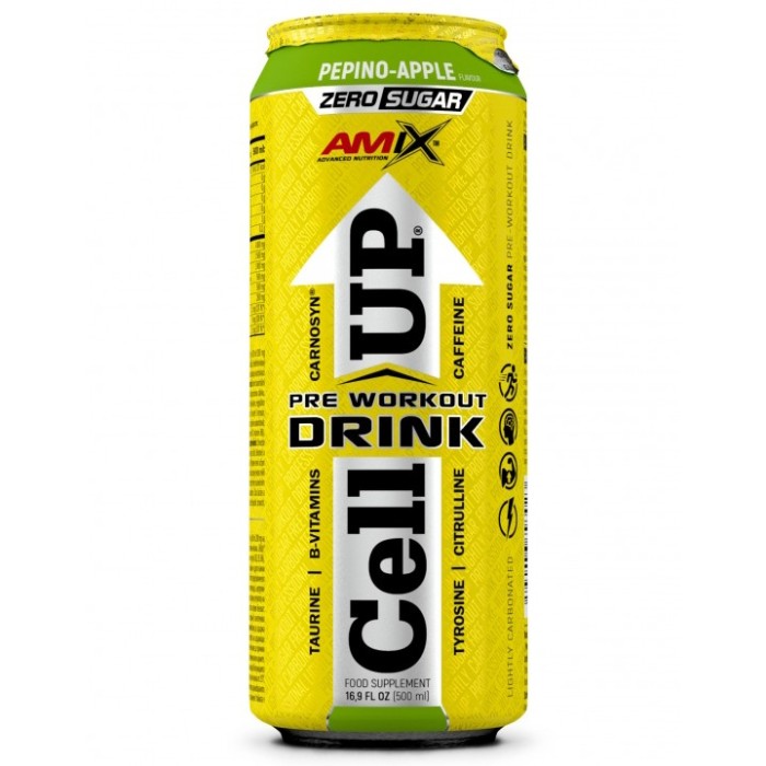 Передтренувальний комплекс Amix Nutrition CellUp Drink, 500 мл Яблуко