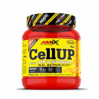 Предтренировочный комплекс Amix Nutrition CellUp with Oxystorm, 348 грамм Бешеный леденец