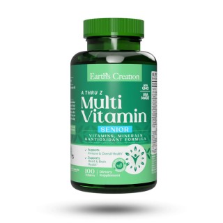 Вітаміни та мінерали Earth‘s Creation Century A thru Z Senior, 100 таблеток