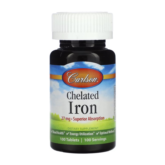 Хелатне залізо - 100 таблеток