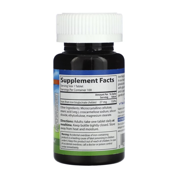 Хелатне залізо - 100 таблеток