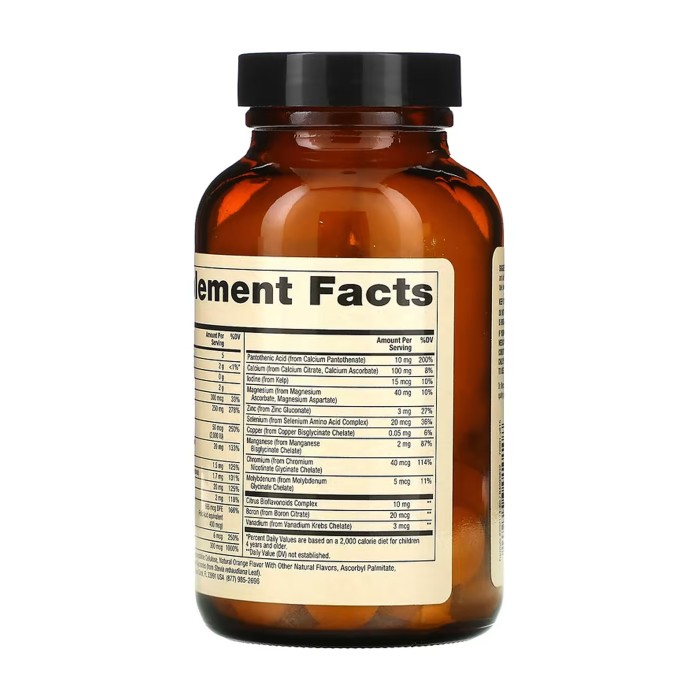 Жувальні мультивітаміни для дітей - 60 таблеток