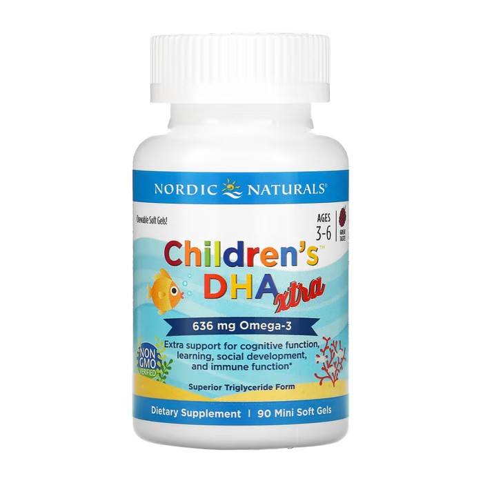 Дитячий DHA Xtra - 90 міні-м'яких капсул