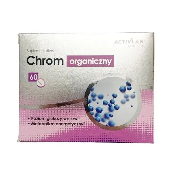 Вітаміни та мінерали Activlab Pharma Chrome, 60 таблеток