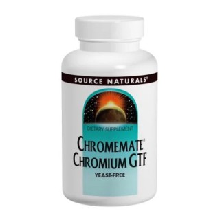 ChromeMate® Chromium GTF 200 мкг без дріжджів - 120 таблеток