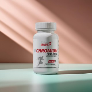 Вітаміни та мінерали Healthy by MST Chromium Picolinate, 60 капсул
