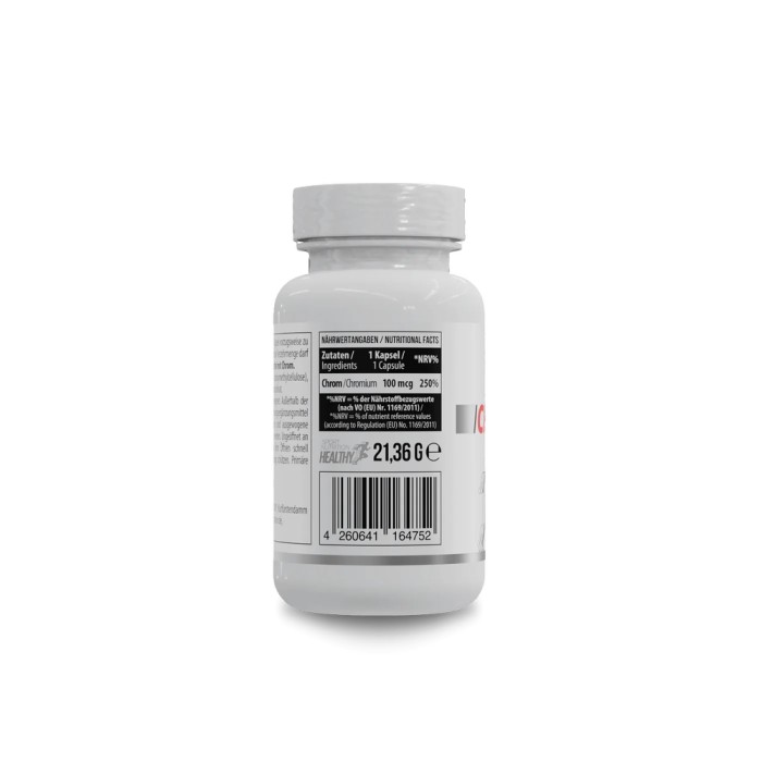 Вітаміни та мінерали Healthy by MST Chromium Picolinate, 60 капсул