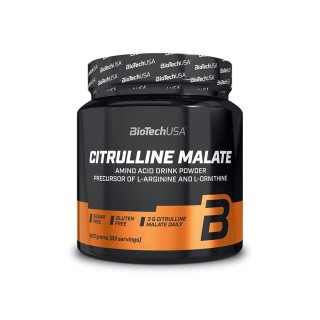Амінокислота BioTech Citrulline Malate, 300 грам Лайм