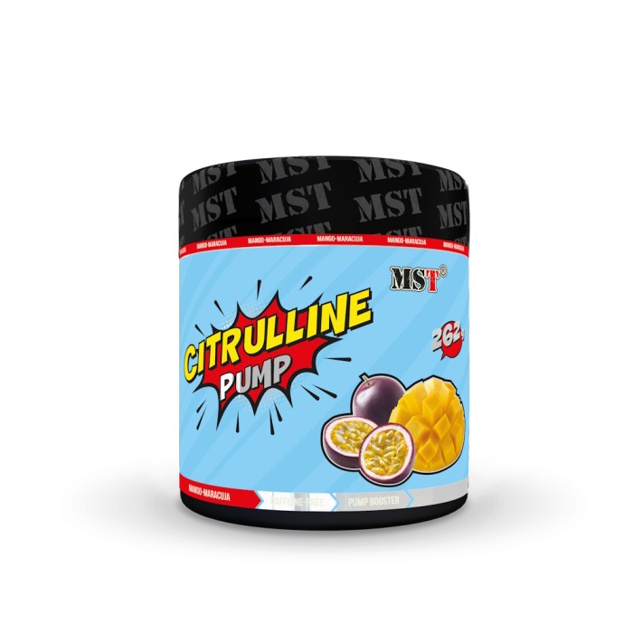 Амінокислота MST Citrulline Pump, 262 грам Манго-маракуя