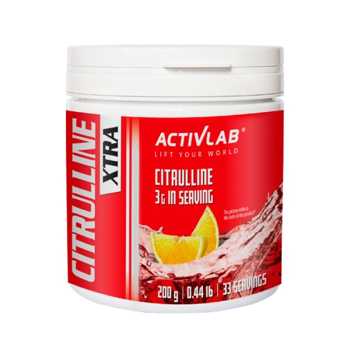 Амінокислота Activlab Citrulline Xtra, 200 грам Лимон