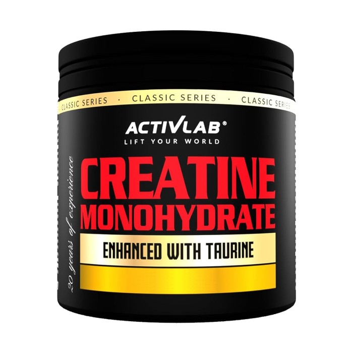 Креатин Activlab Classic Series Creatine Monohydrate with Taurine, 300 грам Чорна смородина