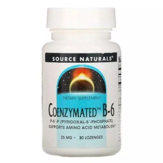 Вітаміни та мінерали Source Naturals Coenzymated Vitamin B6 25 mg, 30 льодяників