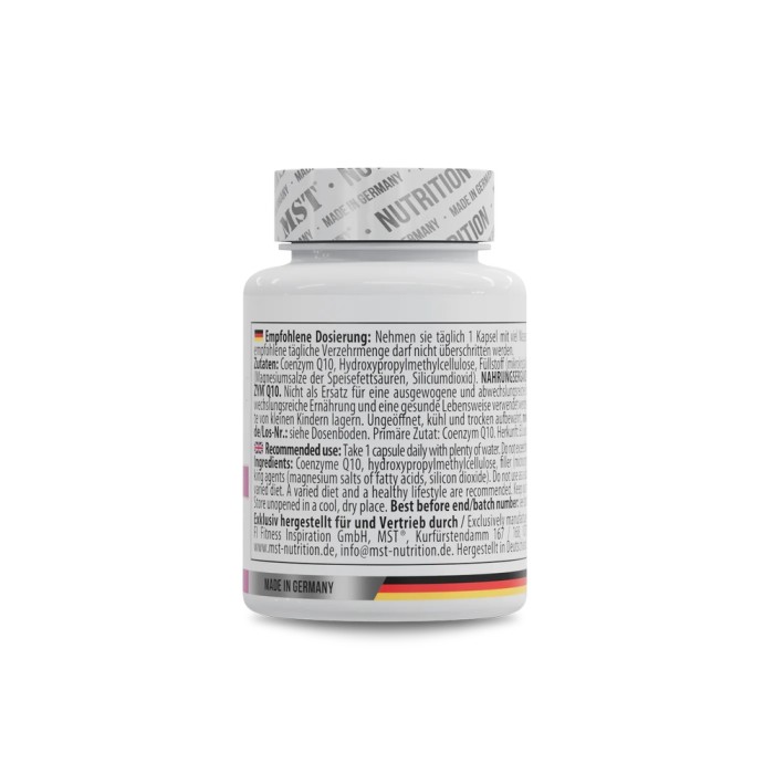 Натуральна добавка MST Coenzyme Q10 200 mg, 30 капсул