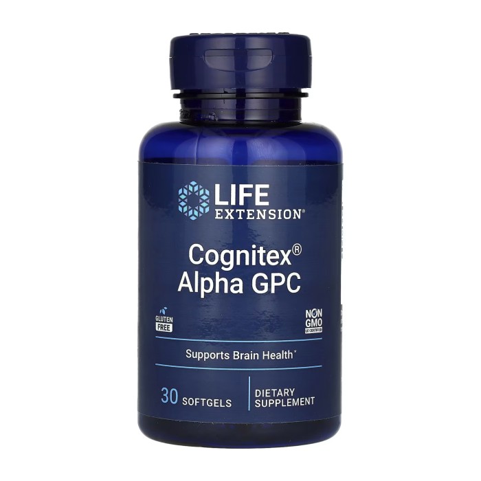 Cognitex® Alpha GPC - 30 м'яких капсул