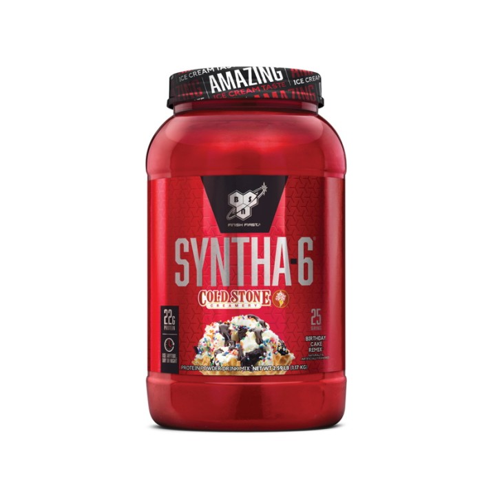 Протеїн BSN Syntha-6 Cold Stone, 1.17 кг Святковий торт