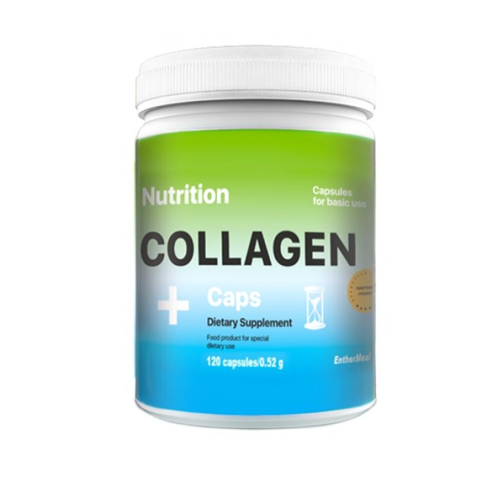 Препарат для суставов и связок EntherMeal Collagen+, 120 капсул
