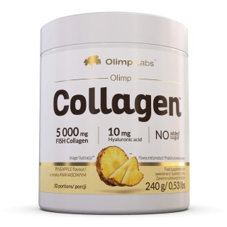 Препарат для суставов и связок Olimp Collagen, 240 грамм Ананас