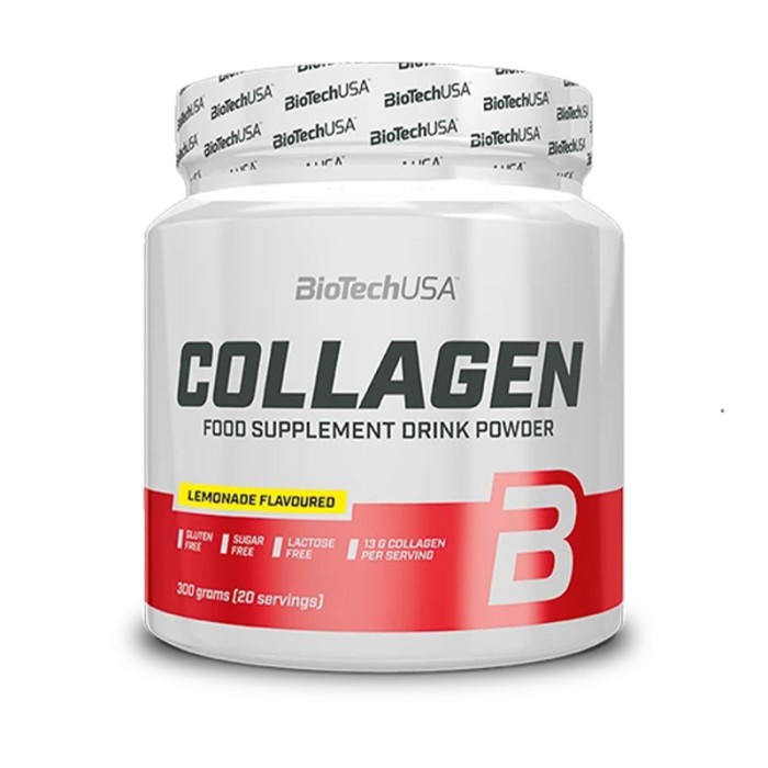 Препарат для суглобів і зв'язок BioTech Collagen 300 грам, лимонад