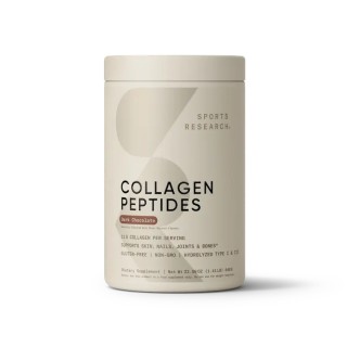 Препарат для суглобів і зв'язок Sport Research Collagen Peptides, 640 грам – шоколад