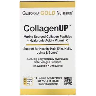 Препарат для суглобів і зв'язок California Gold Nutrition CollagenUP, 10*5.15 грам