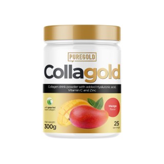 Препарат для суглобів і зв'язок Pure Gold Protein CollaGold, 300 грам Манго
