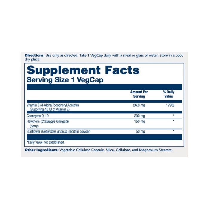 CoQ-10 200mg - 30 vcaps