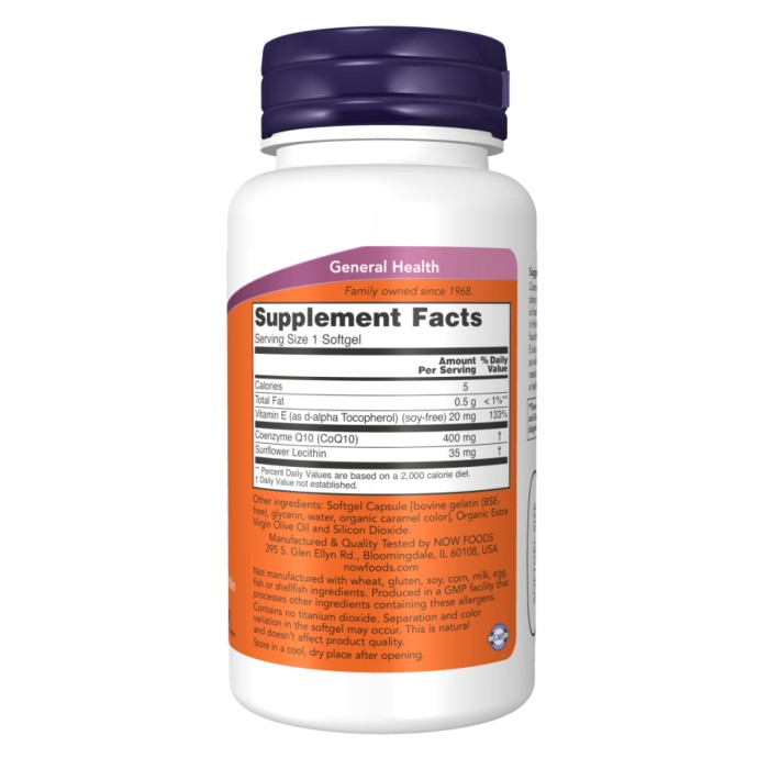 CoQ10 400 мг - 30 мягких капсул