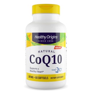 Натуральна добавка Healthy Origins CoQ10 Kaneka Q10 100 mg, 60 капсул
