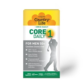Вітаміни та мінерали Country Life Core Daily-1 for Men 50+, 60 таблеток