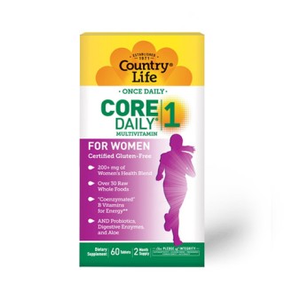 Вітаміни та мінерали Country Life Core Daily-1 Multivitamins Women, 60 таблеток