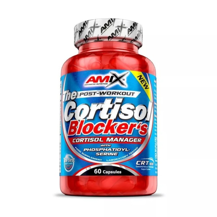 Вітаміни та мінерали Amix Nutrition The Cortisol Blocker's, 60 капсул