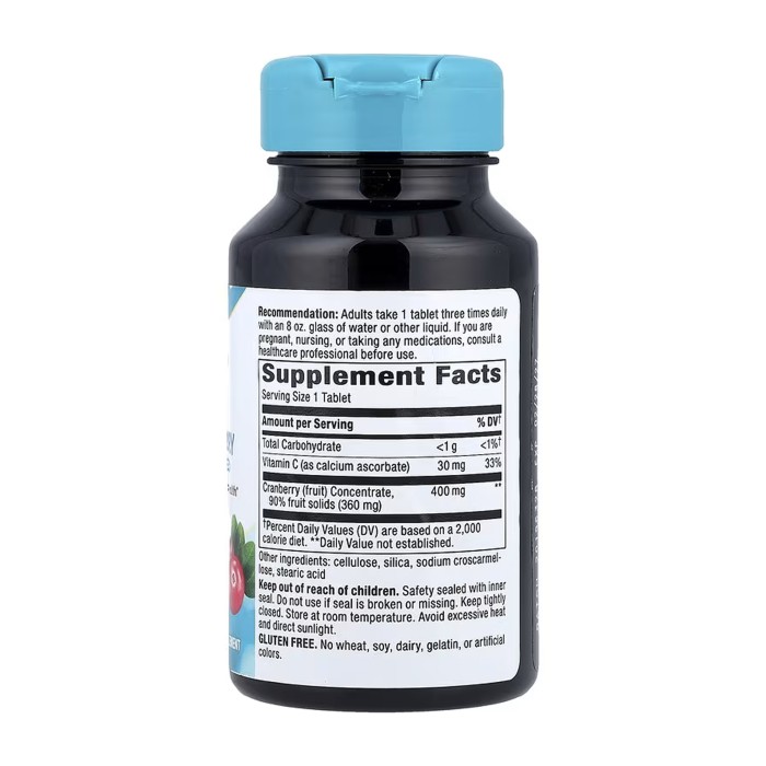 Клюква - 60 таблеток