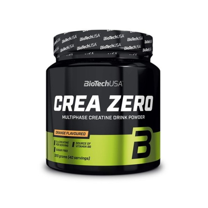 Креатин BioTech Crea Zero, 320 грам - апельсин