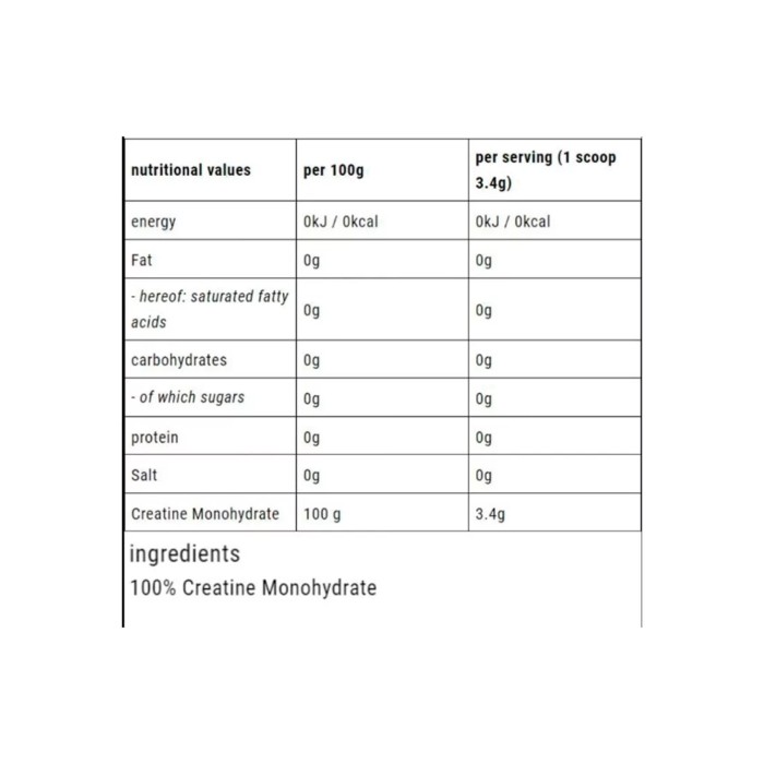 Креатин - 306 г чистого