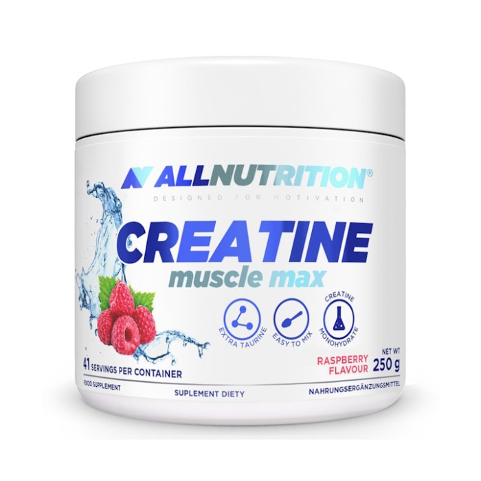 Креатин AllNutrition Creatine Muscle Max, 250 грам Малина