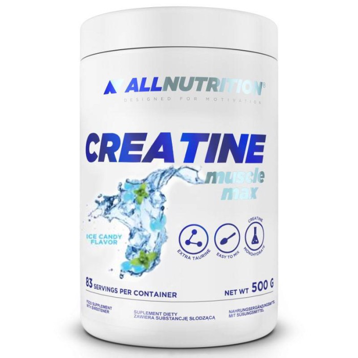 Креатин AllNutrition Creatine Muscle Max, 500 грам Крижана цукерка