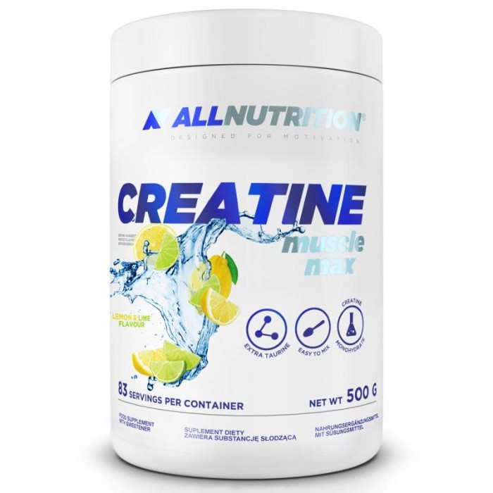 Креатин AllNutrition Creatine Muscle Max, 500 грам Лимон-лайм