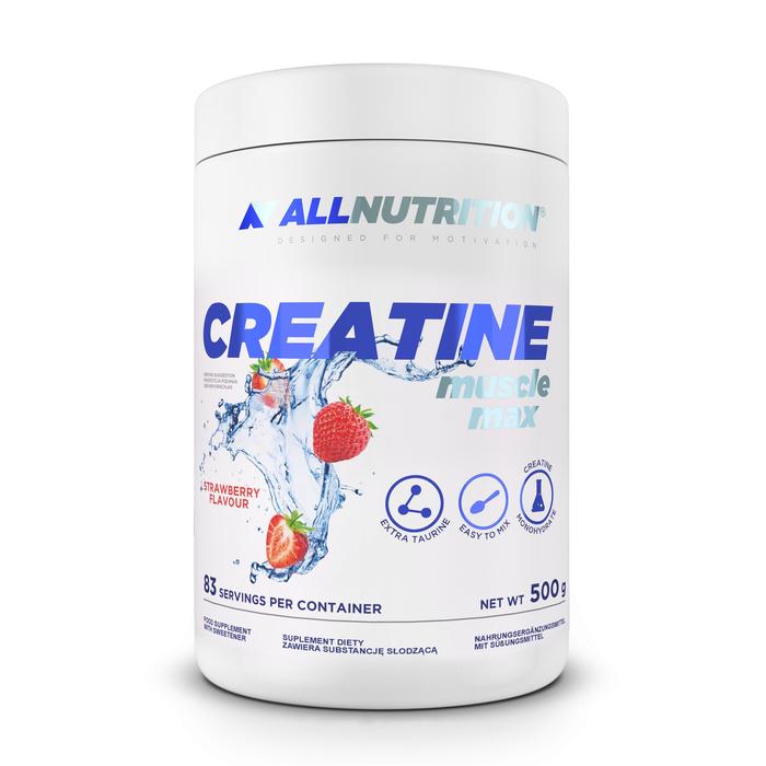 Креатин AllNutrition Creatine Muscle Max, 500 грам Полуниця