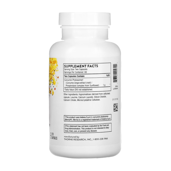 Куркумін Фітосома - 120 капсул