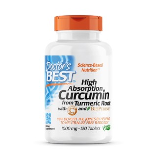Натуральна добавка Doctor's Best Curcumin C3 Complex 1000 mg, 120 таблеток