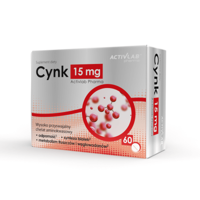 Витамины и минералы Activlab Cynk 15 mg, 60 таблеток
