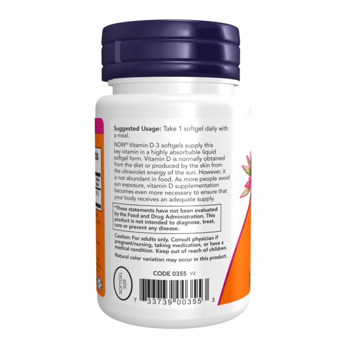 Вітамін D-3 2000 МО - 30 капсул